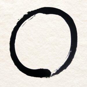 Choix du enso dans le logo du Tarbes Pyrénées Kendo