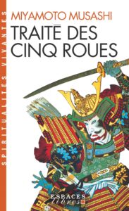 Couverture du Traité des cinq roues de Miyamoto Musashi, éditions Albin Michel
